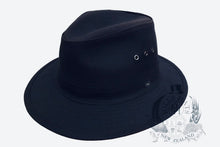 Load image into Gallery viewer, The Milford Cotton Oilskin Bucket Black Small