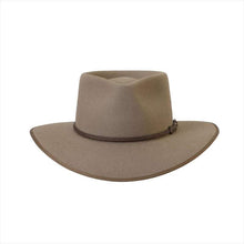 Load image into Gallery viewer, Akubra Cattleman Pure Fur Felt Wide Brim Fedora Bran 53cm