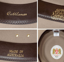 Load image into Gallery viewer, Akubra Cattleman Pure Fur Felt - Sand