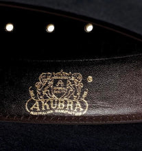 Load image into Gallery viewer, Akubra Cattleman Pure Fur Felt - Wide Brim Fedora - Graphite
