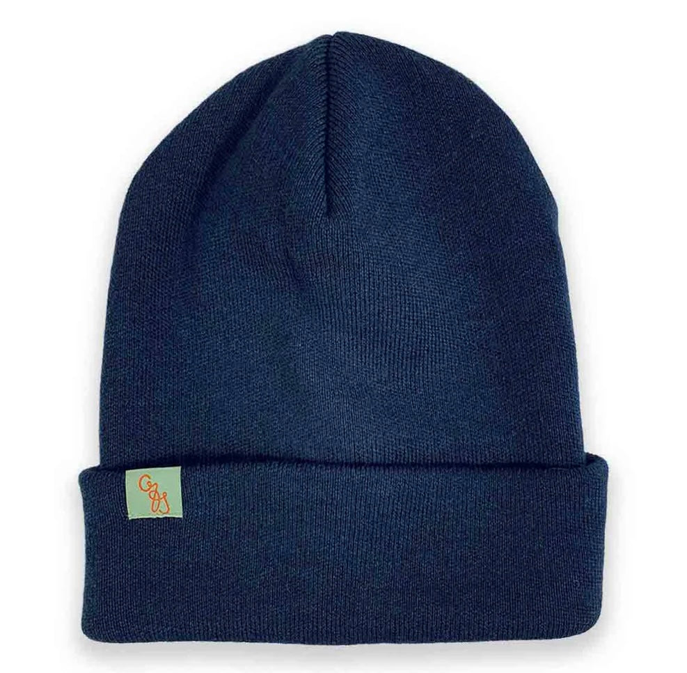 Base Beanie - Fine Merino - Indigo Blue