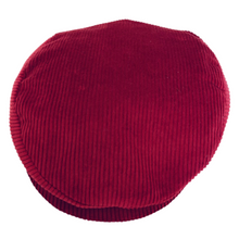 Load image into Gallery viewer, A Bedda Coppola - Piatto Flat Cap - Cotton Corduroy - Red
