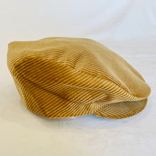 Load image into Gallery viewer, A Bedda Coppola - Piatto Flat Cap - Cotton Corduroy - Golden
