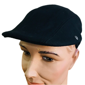 Duckbill Ivy Cap - Melton Wool - Navy - Small - Lucky Last!