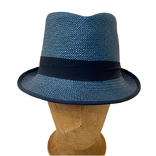 Load image into Gallery viewer, Sinatra Panama Trilby Blue - XSmall - Lucky Last!
