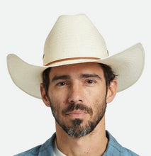 Load image into Gallery viewer, Brixton - El Paso - Straw Reserve Cowboy - Off White
