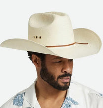 Load image into Gallery viewer, Brixton - El Paso - Straw Reserve Cowboy - Off White
