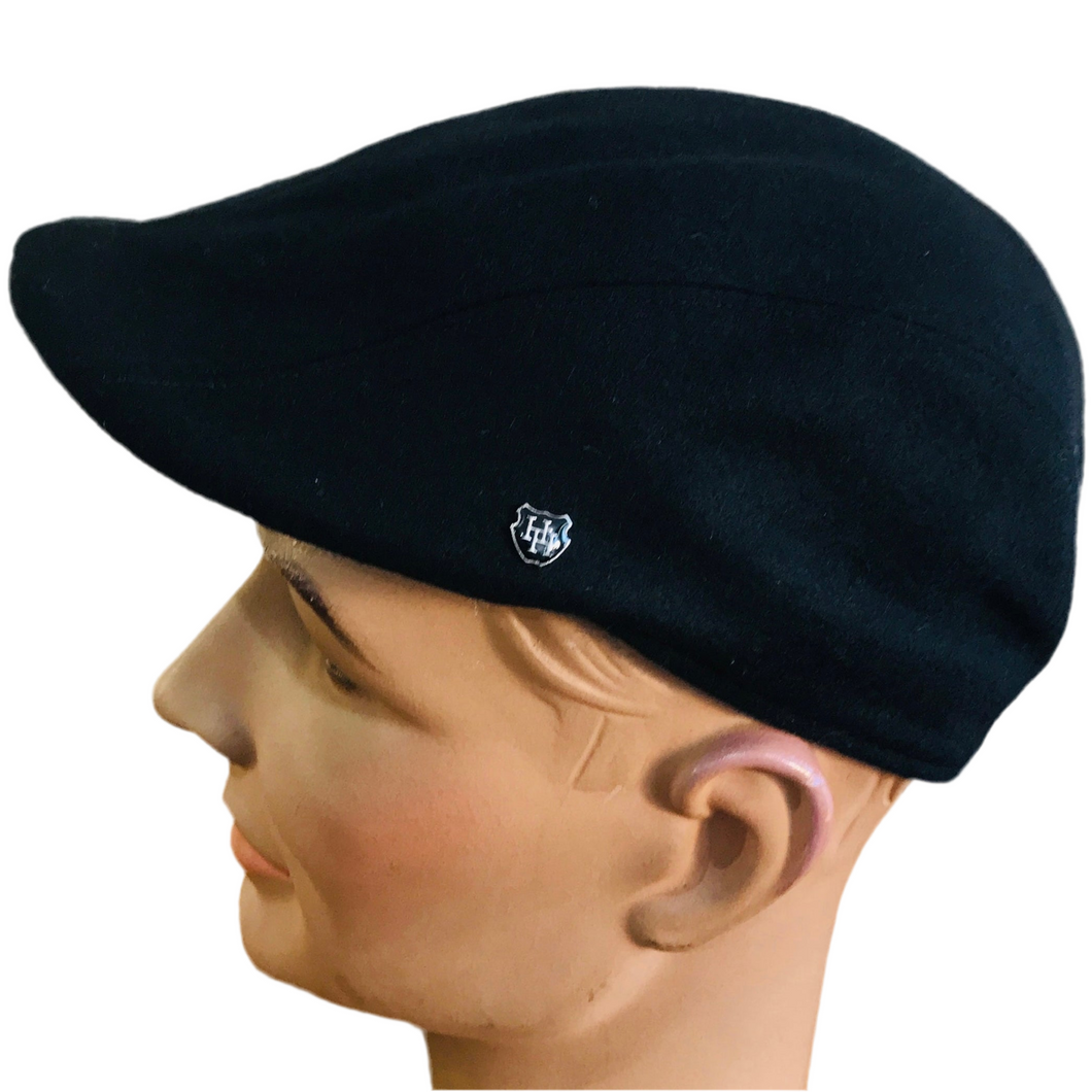 Duckbill Ivy Cap - Melton Wool - Navy - Small - Lucky Last!