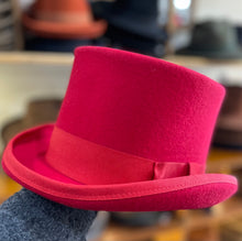 Load image into Gallery viewer, Classic Top Hat - Red - Size 59cm
