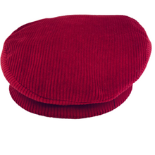 Load image into Gallery viewer, A Bedda Coppola - Piatto Flat Cap - Cotton Corduroy - Red
