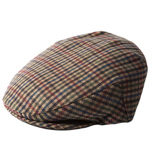 Load image into Gallery viewer, Failsworth - Norwich - Wool Blend Flat Cap - #244 Brown Red Mix
