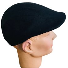 Load image into Gallery viewer, Duckbill Ivy Cap - Melton Wool - Navy - Small - Lucky Last!
