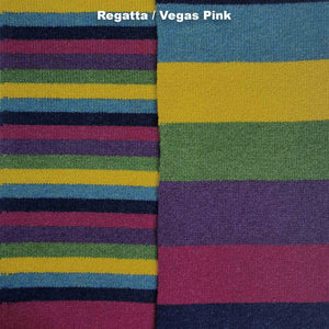 Otto and Spike - No.1 Scarf - Lambswool - made in Melbourne - Regatta/Vegas Pink