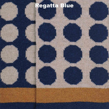 Load image into Gallery viewer, Velvet Scarf - Premium Australian Lambswool - Regatta Blue
