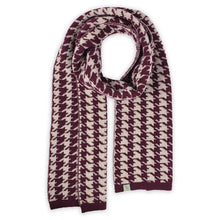 Load image into Gallery viewer, Otto &amp; Spike - I Wanna Be Your Dog Scarf - Premium Australian Lambswool - Bordeaux Maroon
