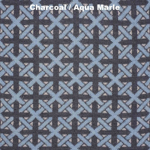 Clickety Clack - Extra Fine Merino Wool - Charcoal/Aqua Merle