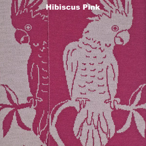 Hello Cocky - Premium Australian Lambswool - Hibiscus Pink