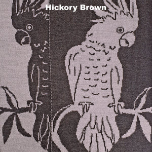 Hello Cocky - Premium Australian Lambswool - Hickory Brown