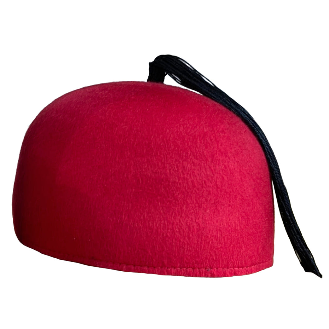 Fez - Custom Made - Wool felt - Red