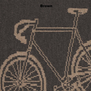 Bike Scarf - Premium Australian Lambswool - Brown