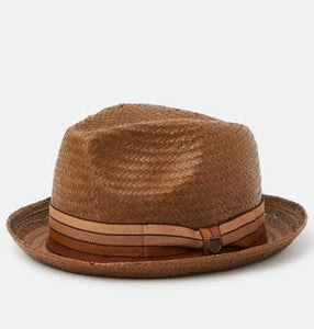 Brixton - Castor - Trilby - Chocolate Brown