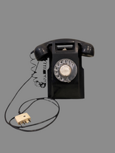 Load image into Gallery viewer, Vintage Bakelite C1940’s Rotary Dial Wall mounted Telephone
