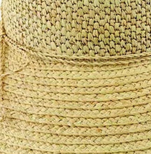 Load image into Gallery viewer, Raffia Dianne - wide Brim Sunhat - natural
