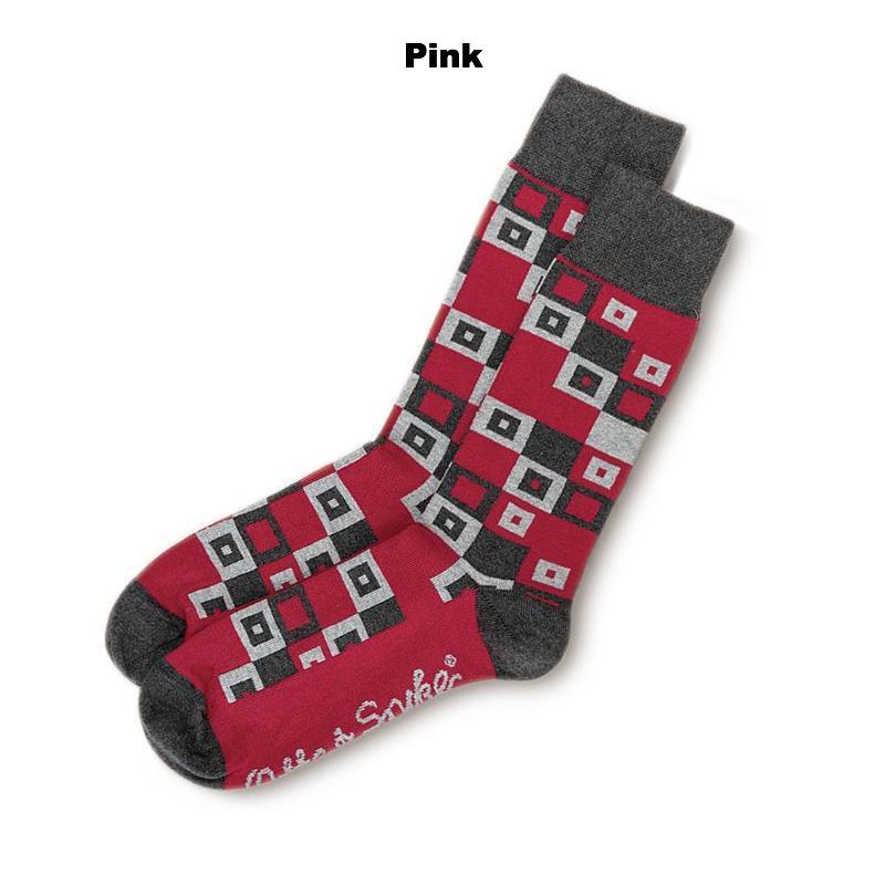 Otto & Spike - Nerd - Cotton Socks - Pink