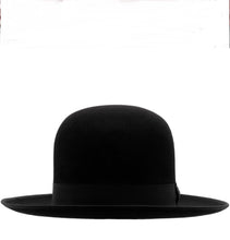 Load image into Gallery viewer, Akubra - Squatter - Open Crown - Black
