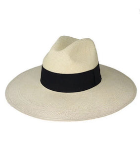 Panama Fedora - Brisa #3 - Wide 10cm Brim - Natural