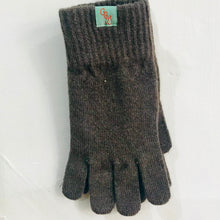 Load image into Gallery viewer, Full Finger Gloves - Lambswool - Acorn Brown - Last Pair!
