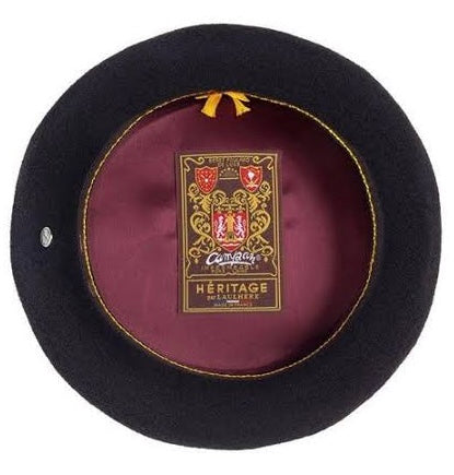 Authentic - Vrai Basque Beret - Merino Wool - Black