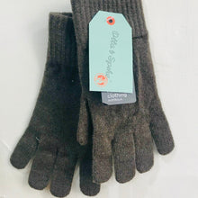 Load image into Gallery viewer, Full Finger Gloves - Lambswool - Acorn Brown - Last Pair!
