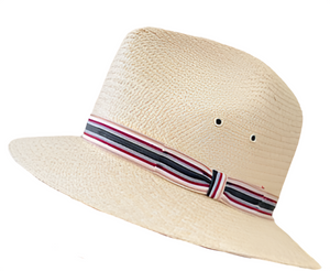 Panama Safari K2C - short brim - Striped band - Size Small