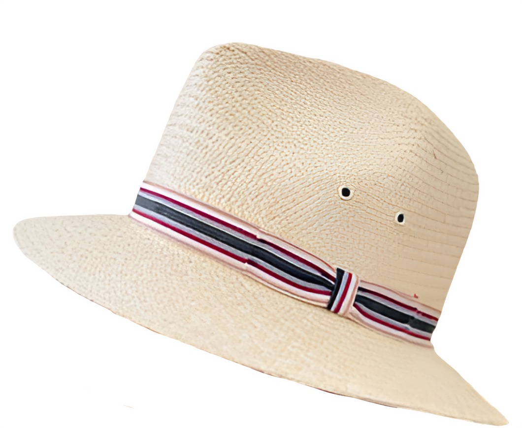 Panama Safari K2C - short brim - Striped band - Size Small