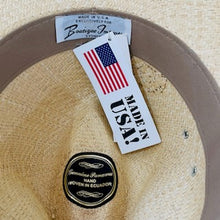 Load image into Gallery viewer, Panama Safari K2C - short brim - Striped band
