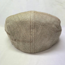 Load image into Gallery viewer, M by Flechet - Accent Stitch Flat Cap - Taupe
