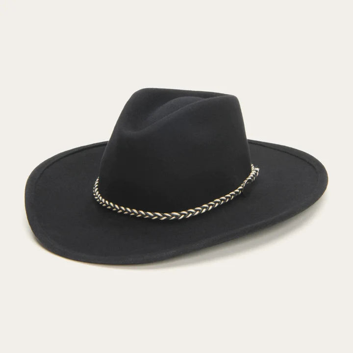 Stetson - Rawhide Fedora - Black