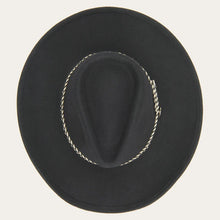 Load image into Gallery viewer, Stetson - Rawhide Fedora - Black
