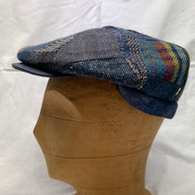 Load image into Gallery viewer, M by Flechet - Patchwork - 8 Piece Cap - Wool Blend - Peaky Blinder - Gris Grey
