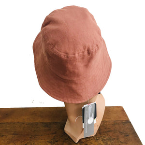 Hemp - Mid Brim - Casual Bucket Hat - Spice
