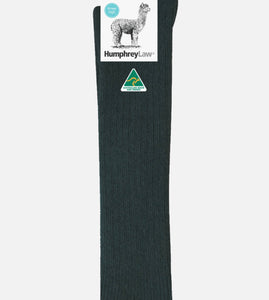 Humphrey Law - Luxury Alpaca - Knee High Socks - Charcoal