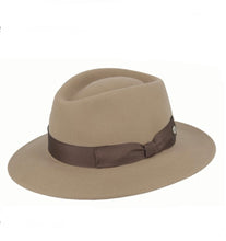 Load image into Gallery viewer, M by Flechet - Cashmere/Wool - Teardrop Fedora - Camel
