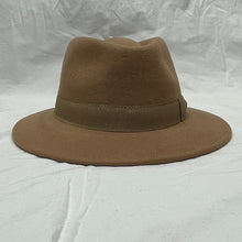 Load image into Gallery viewer, M by Flechet - Cashmere/Wool - Teardrop Fedora - Camel
