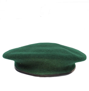 Hills Hats - Bound Beret - Wool - Bottle Green