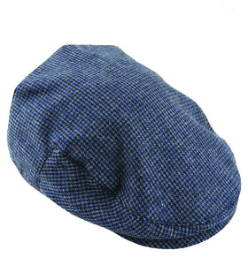Classic Ivy Cap - Tweed - Wool Blend - Navy