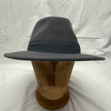 Load image into Gallery viewer, M by Flechet - Cashmere/Wool - Teardrop Fedora - Anthracite Grey
