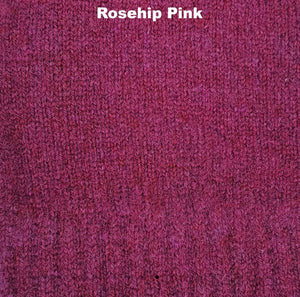 Otto & Spike - Full Finger Gloves - Australian Lambswool - Rosehip Pink