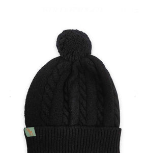 Otto & Spike - Winter Cable Beanie -  Black