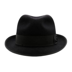 Akubra - Hampton - Trilby - Felt - Black - size 59cm